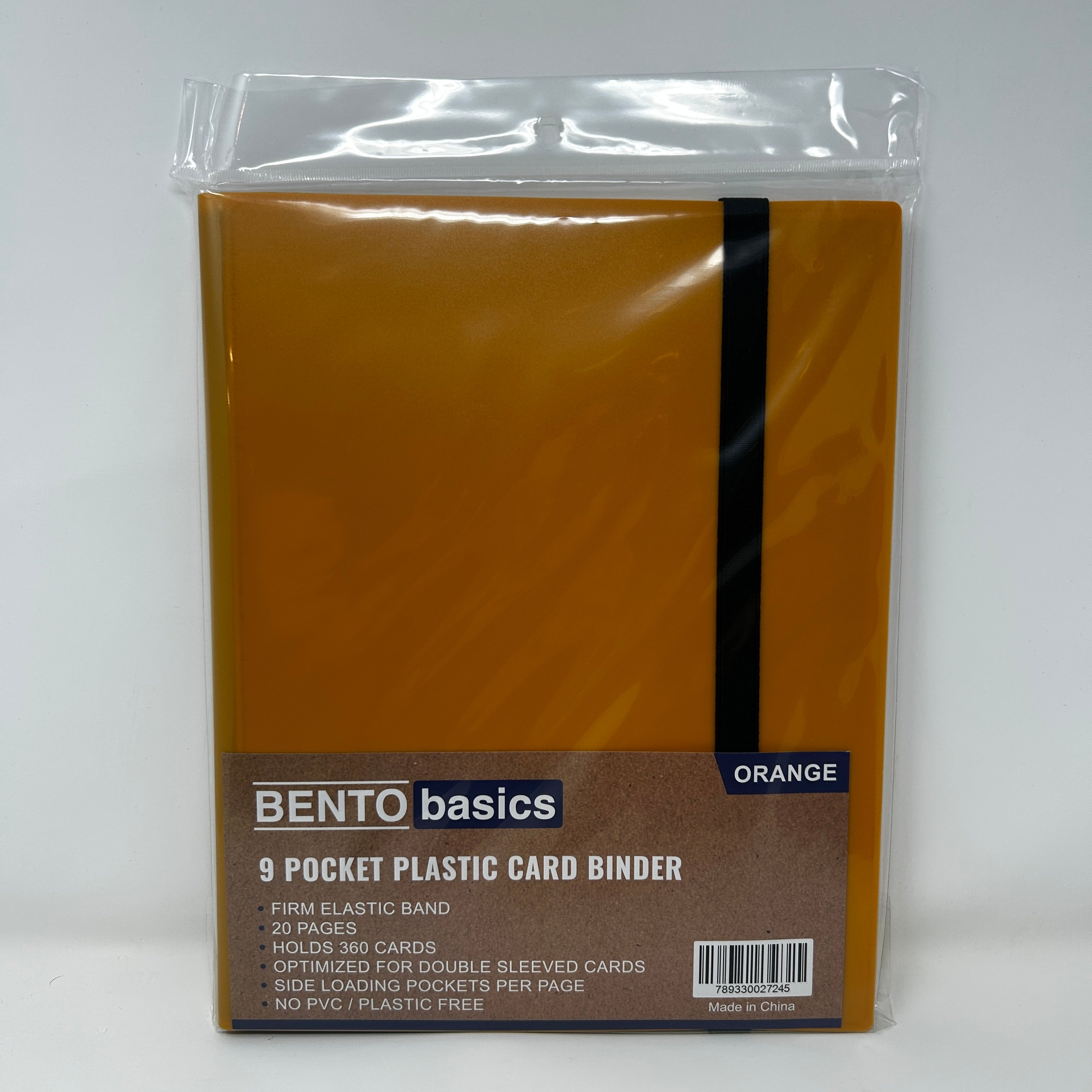Bento Basics - Poly Album 9-Pockets (Orange)