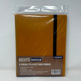 Bento Basics - Poly Album 9-Pockets (Orange)