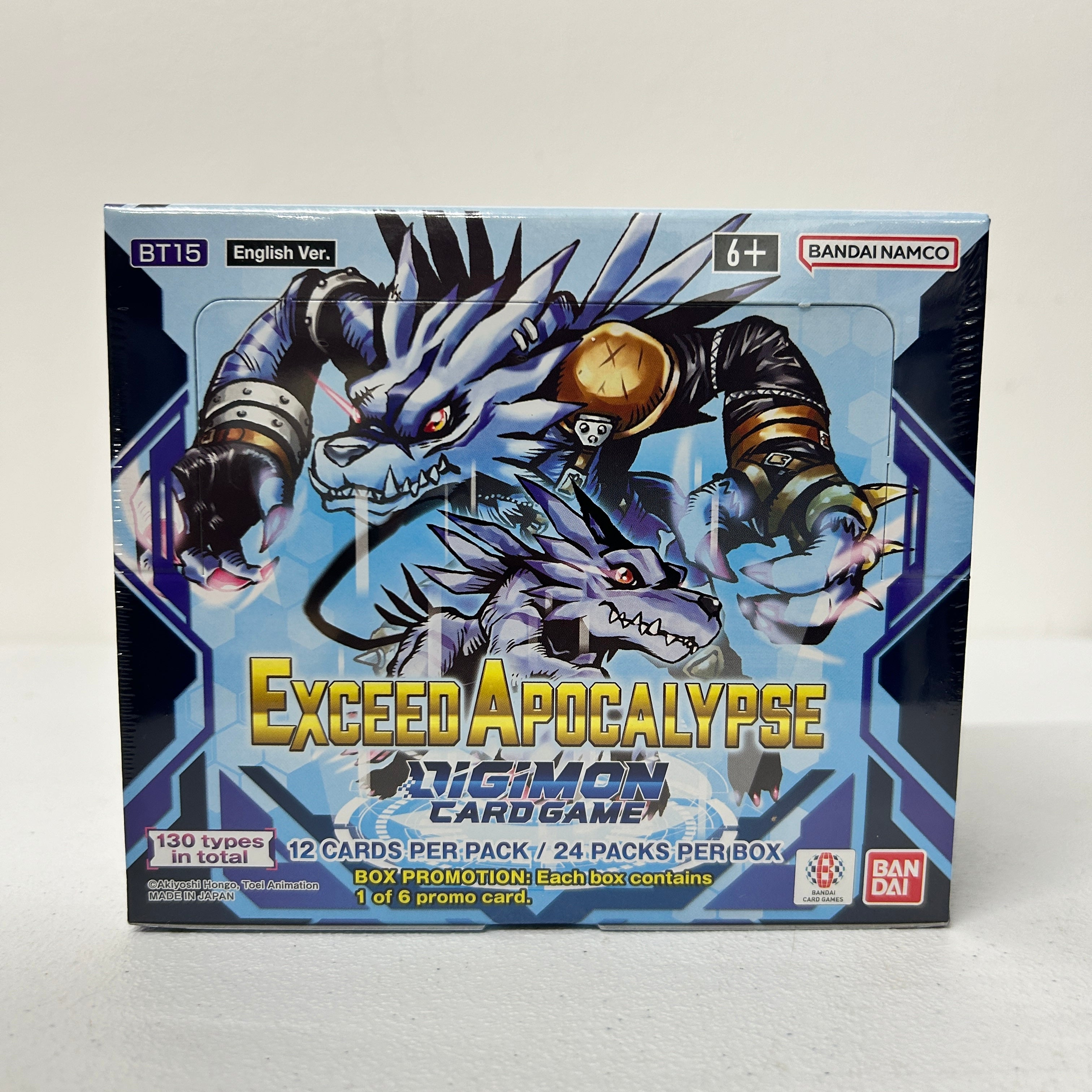 Digimon Card Game: BT15 Exceed Apocalypse Booster Box Digimon Card Game: BT15 Exceed Apocalypse Booster Box