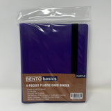 Bento Basics - Poly Album 4-Pockets (Purple)