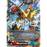 DCG [AD01-006 SR] Shoutmon X7 (Alternate Art)