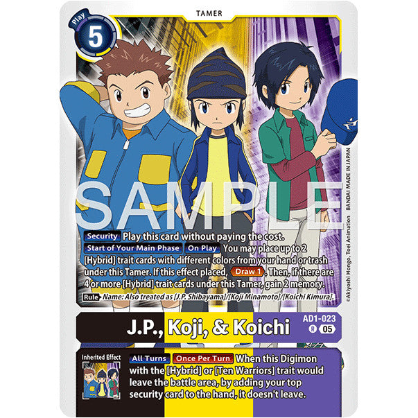 DCG [AD01-023 R] J.P., Koji, & Koichi
