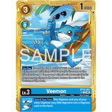 DCG [AD01-BT12-021 C] Veemon (Gold Border)