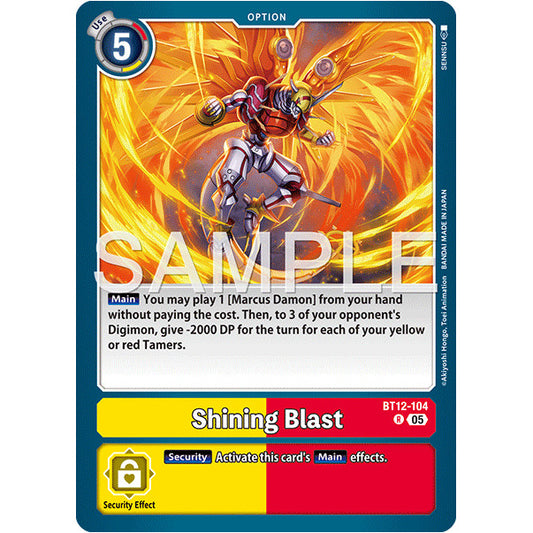 DCG [AD01-BT12-104 R] Shining Blast (Reprint)