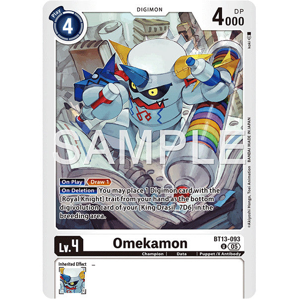 DCG [AD01-BT13-093 U] Omekamon (Reprint)