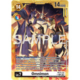 DCG [AD01-BT13-112 SEC] Omnimon (Gold Border)