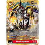 DCG [AD01-BT14-101 SEC] WarGreymon (Gold Border)