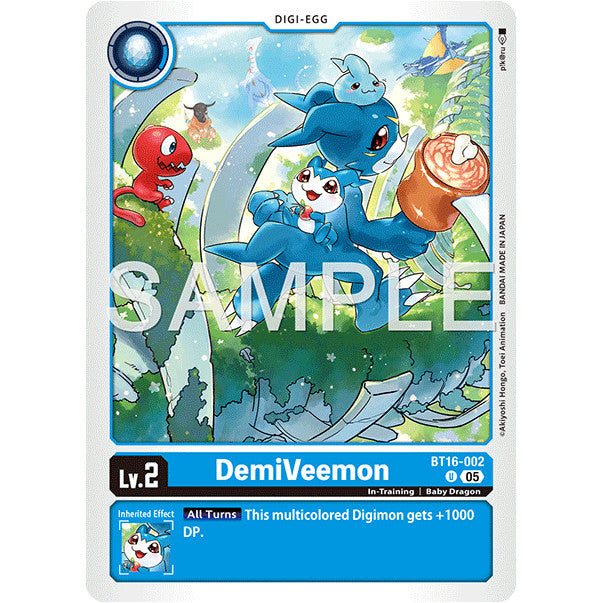 DCG [AD01-BT16-002 U] DemiVeemon (Reprint)