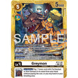 DCG [AD01-BT17-102 SEC] Greymon (Gold Border)