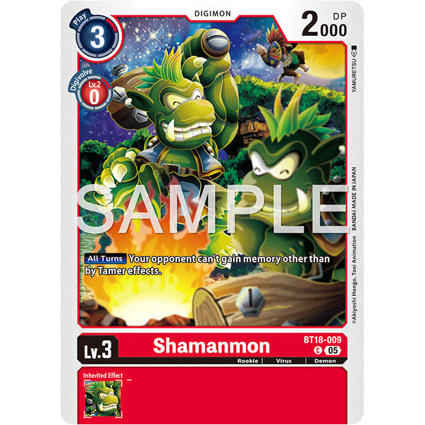 DCG [AD01-BT18-009 C] Shamanmon (Reprint)