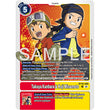 DCG [AD01-BT18-088 R] Takuya Kanbara & Koji Minamoto (Reprint)