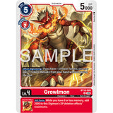 DCG [AD01-BT19-009 C] Growlmon (Reprint)