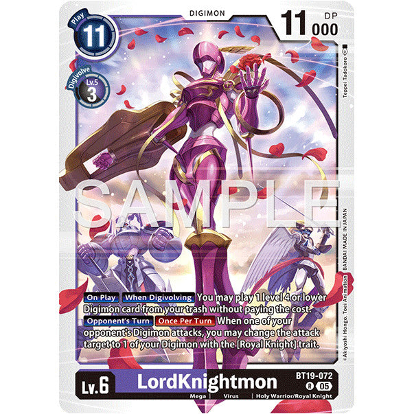 DCG [AD01-BT19-072 R] LordKnightmon (Reprint)