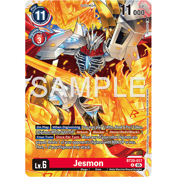 DCG [AD01-BT20-017 R] Jesmon (Reprint)