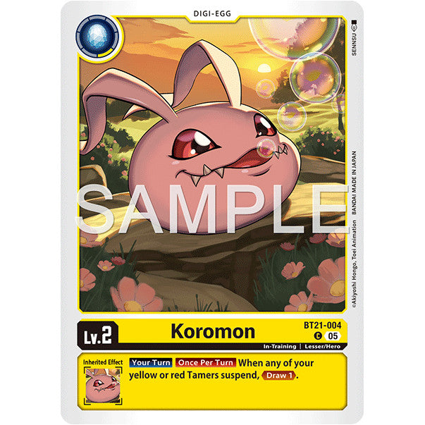 DCG [AD01-BT21-004 C] Koromon (Reprint)
