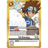 DCG [AD01-BT21-102 SEC] Tai Kamiya (Gold Border)
