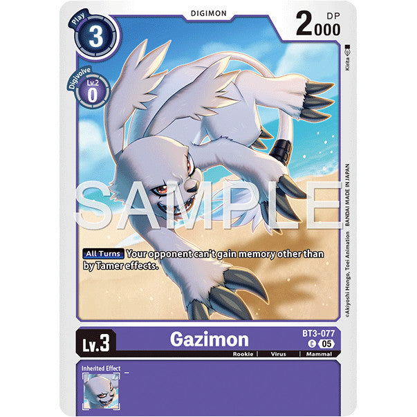 DCG [AD01-BT03-077 C] Gazimon (Reprint)