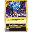 DCG [AD01-BT04-109 C] Final Zubagon Punch (Gold Border)
