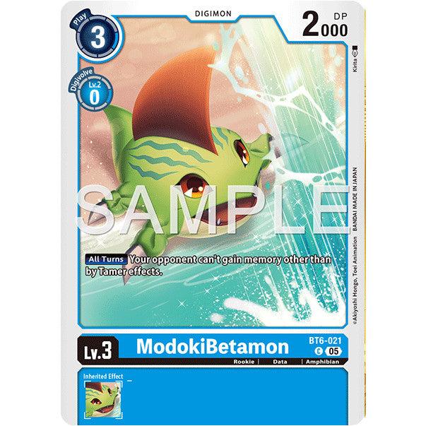 DCG [AD01-BT06-021 C] ModokiBetamon (Reprint)