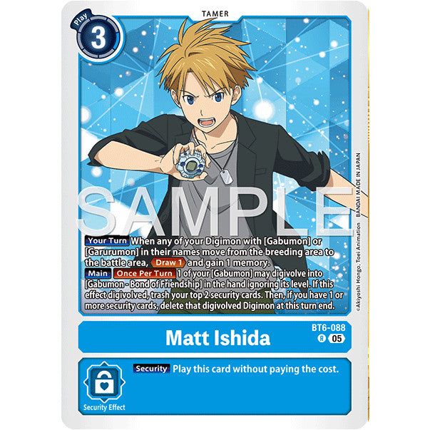 DCG [AD01-BT06-088 R] Matt Ishida (Reprint)