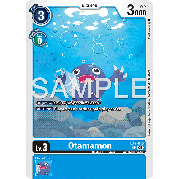 DCG [AD01-EX07-015 U] Otamamon (Reprint)