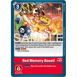 DCG [AD01-P-035 SR] Red Memory Boost! (Reprint)