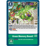 DCG [AD01-P-038 SR] Green Memory Boost! (Reprint)
