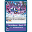 DCG [AD01-P-040 SR] Purple Memory Boost! (Reprint)