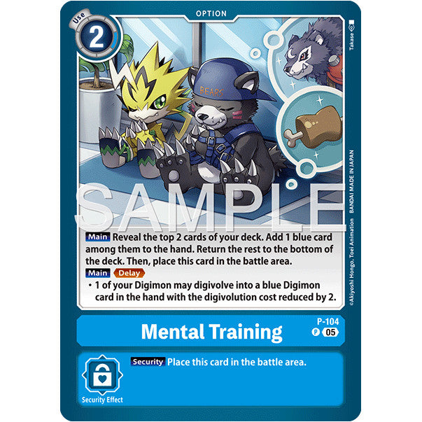 DCG [AD01-P-104 P] Mental Training (Reprint)