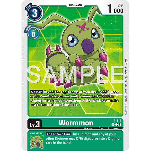 DCG [AD01-P-118 P] Wormmon (Reprint)