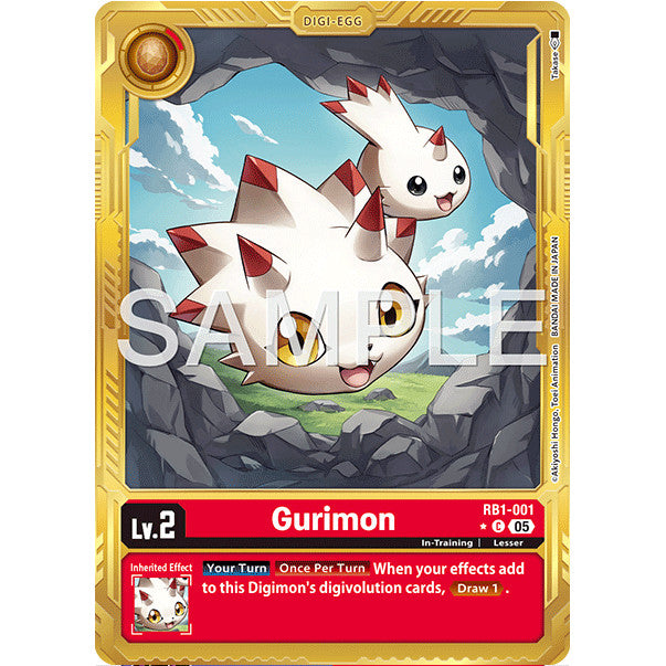 DCG [AD01-RB01-001 C] Gurimon (Gold Border)