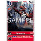 DCG [AD01-ST7-05 R] Growlmon (Reprint)