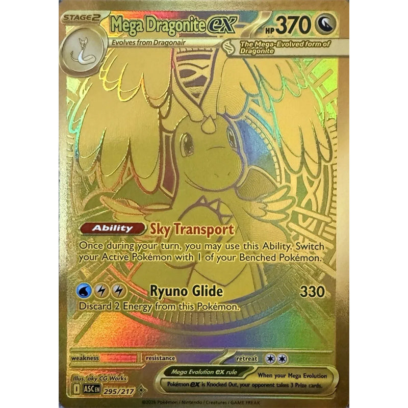 PKM [ME02.5-ASC-295 MAR] Mega Dragonite ex