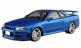 Aoshima 1/24 Initial D #13 HOSINO KOZO BNR34 Skyline GT-R