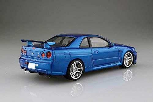 Aoshima 1/24 Initial D #13 HOSINO KOZO BNR34 Skyline GT-R