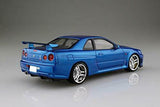 Aoshima 1/24 Initial D #13 HOSINO KOZO BNR34 Skyline GT-R