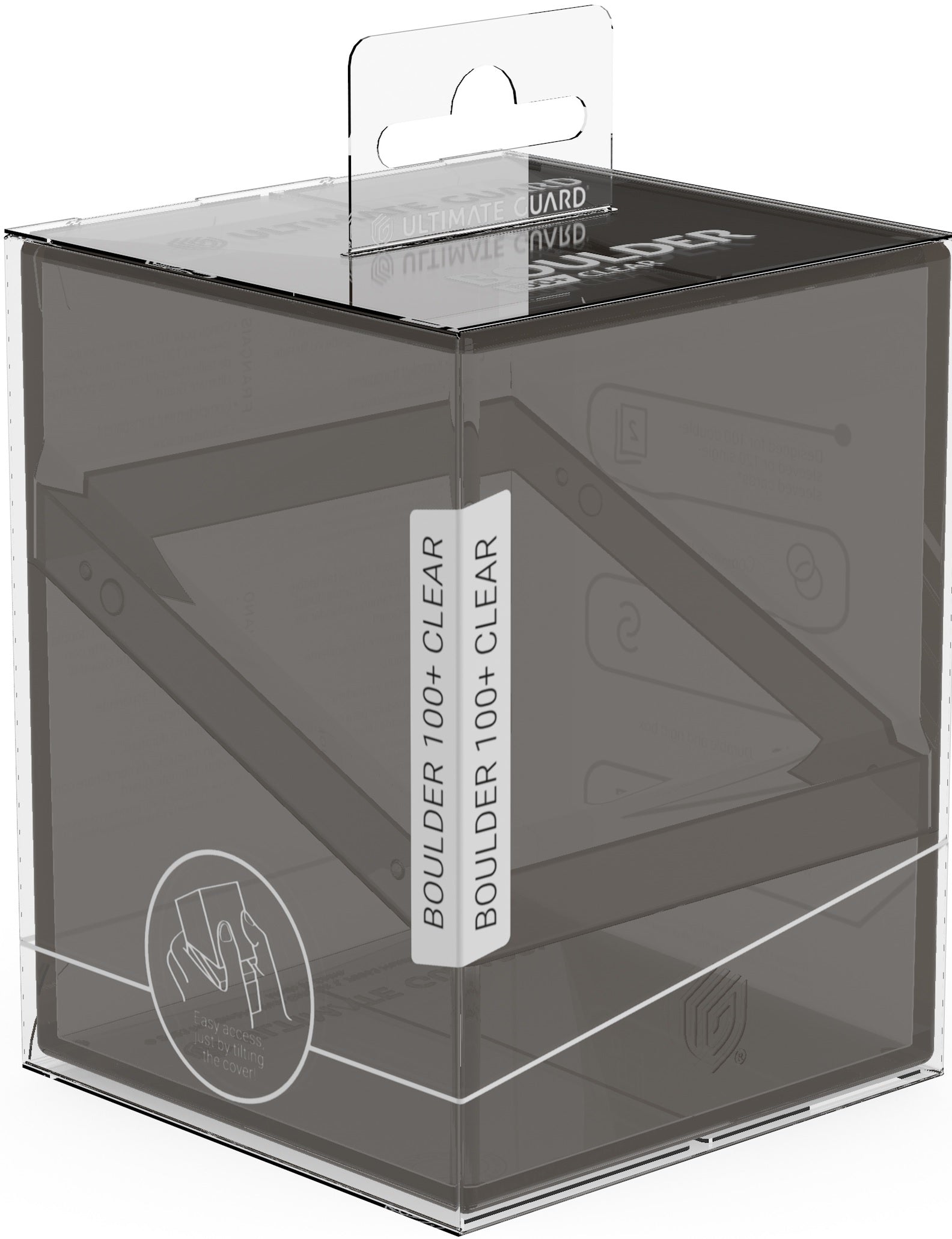 Ultimate Guard: Boulder 100+ Clear Deck Box