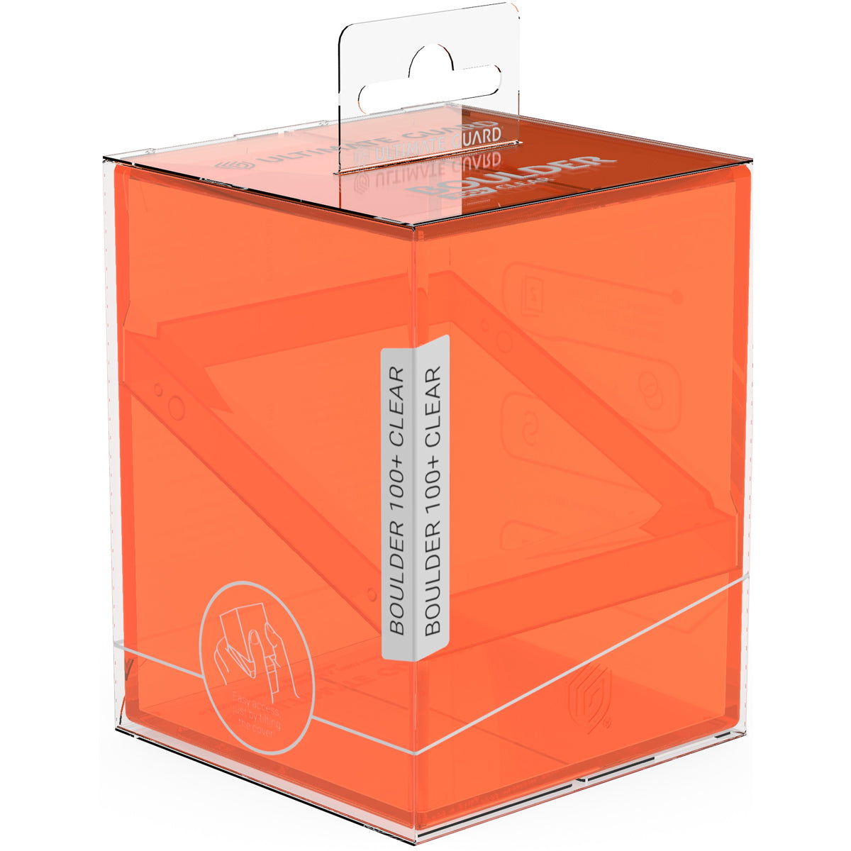 Ultimate Guard: Boulder 100+ Clear Deck Box