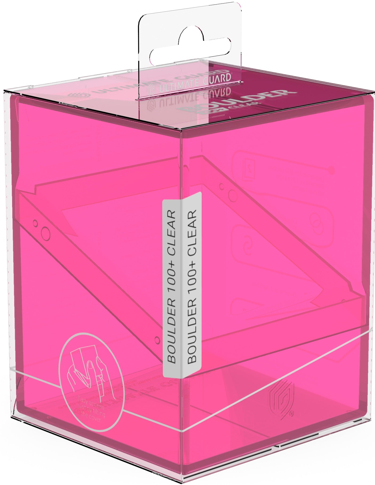 Ultimate Guard: Boulder 100+ Clear Deck Box