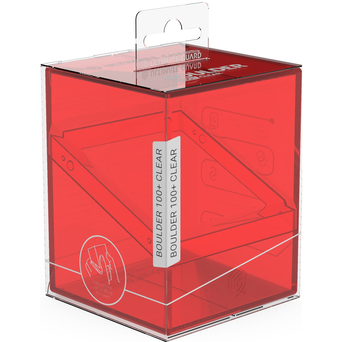 Ultimate Guard: Boulder 100+ Clear Deck Box