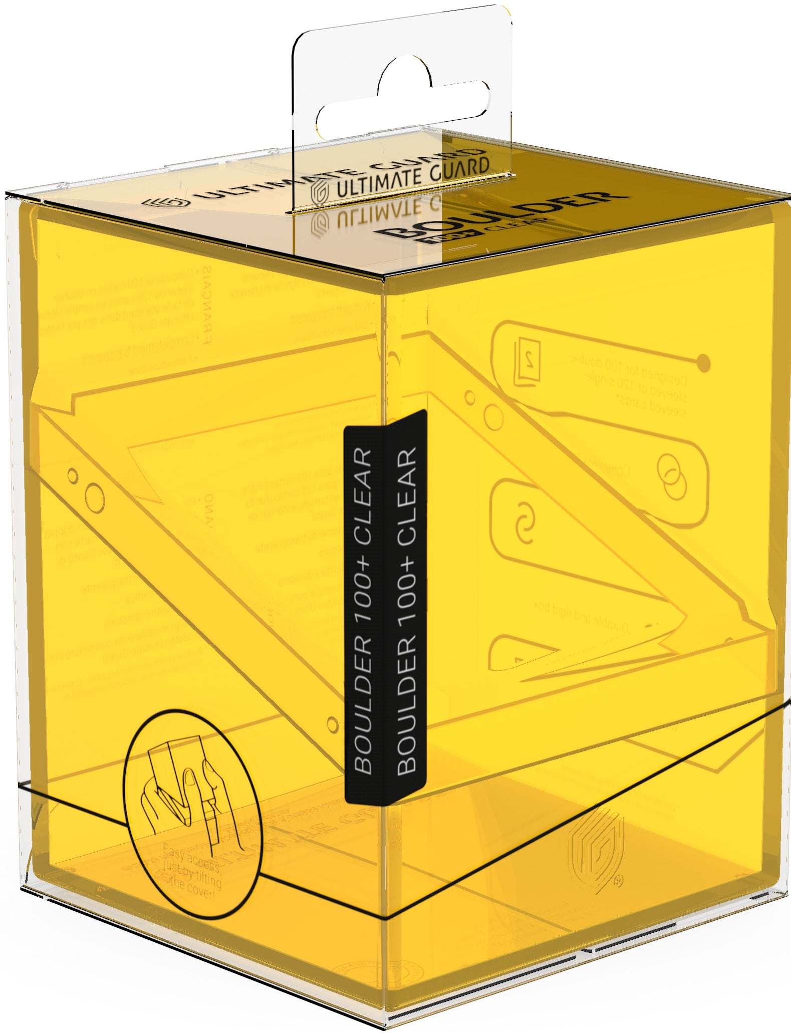 Ultimate Guard: Boulder 100+ Clear Deck Box