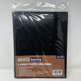 Bento Basics - Poly Album 9-Pockets (Black)