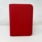 Bento Basics - Zip Binder 4-Pockets (Red)
