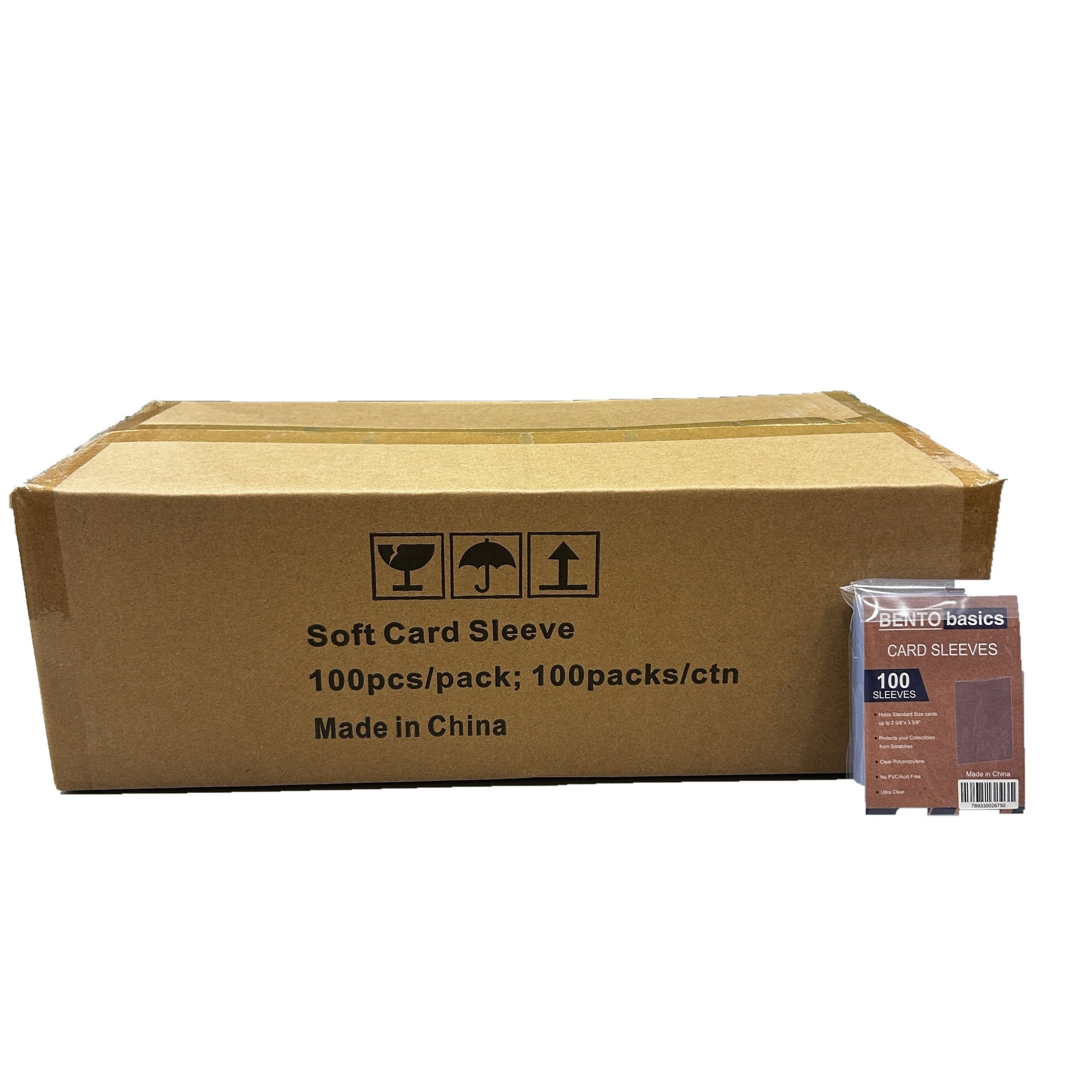 Bento Basics - Soft Sleeves Standard Size (100 PACKS)