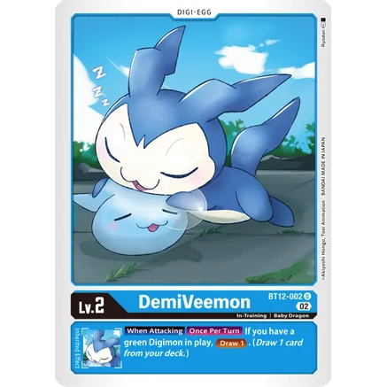DCG [BT12-002 U] DemiVeemon