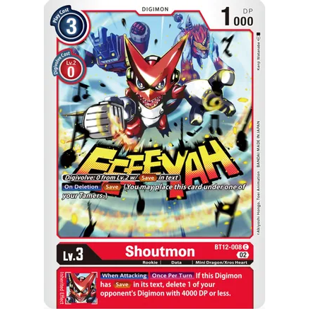 DCG [BT12-008 C] Shoutmon
