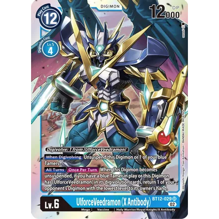 DCG [BT12-029 SR] UlforceVeedramon (X Antibody)
