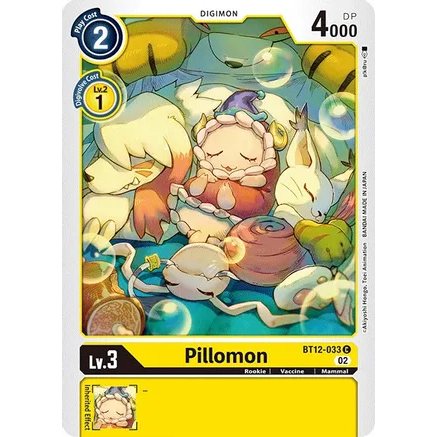DCG [BT12-033 C] Pillomon