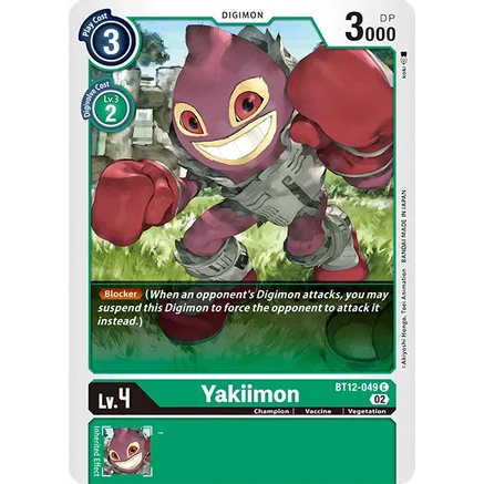 DCG [BT12-049 C] Yakiimon