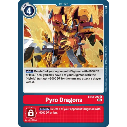 DCG [BT12-099 C] Pyro Dragons